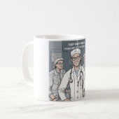 L'Infirmière / Médecin Mug (Devant gauche)