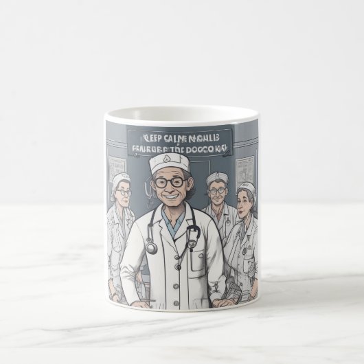 L'Infirmière / Médecin Mug (Centre)