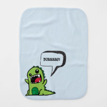 Linge de bébé de dinosaure
