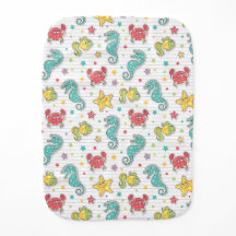 motif des créatures de mer