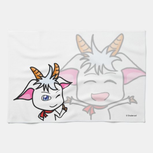 LINGE DE CUISINE こかげのやぎ キッチンタオル (Horizontal)