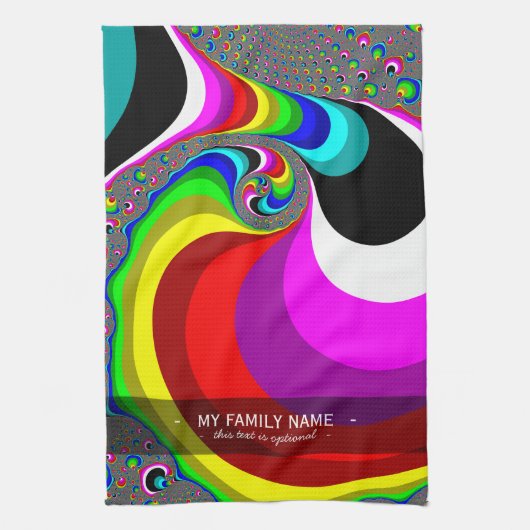 Linge De Cuisine 040 Obama - Art Fractal (Vertical)