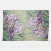 Linge De Cuisine 0455 Iris pourpres (Horizontal)