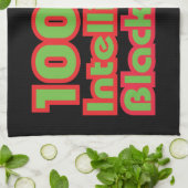 Linge De Cuisine 100% Enfant noir intelligent (Plié)