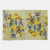 Linge De Cuisine 1187 pensées dans la tasse de thé (Horizontal)