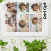 Linge De Cuisine 12 Collage de grille photo - Blanc - Type de motif (Plié)