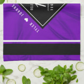 Linge De Cuisine 12ème anniversaire de la Mariage de soie (Plié)