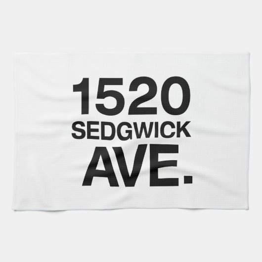 LINGE DE CUISINE 1520 SEDGWICK AVE. (Horizontal)