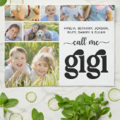 Linge De Cuisine 15 photos modernes noms de collage appelez-moi Gig (Plié)