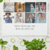 Linge De Cuisine 16 Photo Et Texte Personnalisés (Plié)