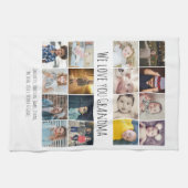 Linge De Cuisine 16 Photo Et Texte Personnalisés (Horizontal)