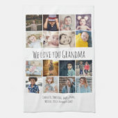 Linge De Cuisine 16 Photo Et Texte Personnalisés (Vertical)