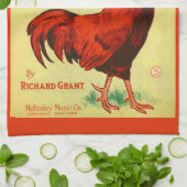 Linge De Cuisine 1910 Partition Chanticleer (Plié)