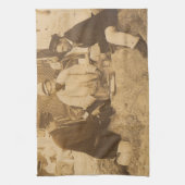 Linge De Cuisine 1914 fun on the beach in Germany (Vertical)