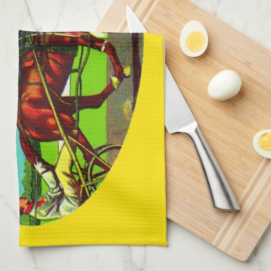 Linge De Cuisine 1930 Définir le étiquette de caisse de légumes Pac (Quart Plié)