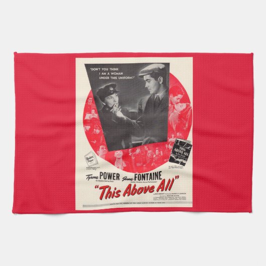 Linge De Cuisine 1942 This Above All movie poster (Horizontal)