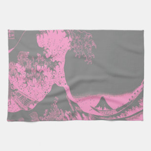 Linge De Cuisine 1thegreat waveredblackbig-005