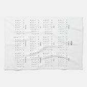 Linge De Cuisine 2014 cadeaux de calendrier (Horizontal)