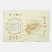 Linge De Cuisine 2026 Calendar Towel In God We Trust (Horizontal)