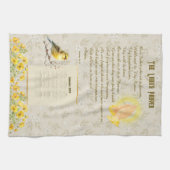 Linge De Cuisine 2026 Calendar Towel The Lord's Prayer (Horizontal)