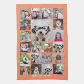 Linge De Cuisine 21 Photo Collage - Grille avec texte supplémentair (Vertical)