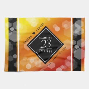 Linge De Cuisine 23e anniversaire de Mariage de Topaz impérial