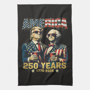 Linge De Cuisine 250 Ans Anniversaire Amérique 250ème Trump