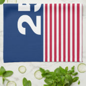 Linge De Cuisine 250 Red White and Blue USA Anniversary (Plié)
