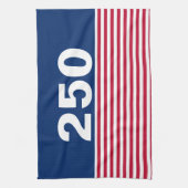 Linge De Cuisine 250 Red White and Blue USA Anniversary (Vertical)