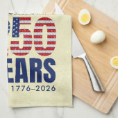 Linge De Cuisine 250 Years American Independence Souvenir (Quart Plié)