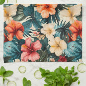 Linge De Cuisine #2 Motif floral (Plié)