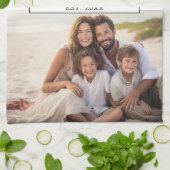 Linge De Cuisine 2 Photo Collage Nom de famille - Photos horizontal (Plié)