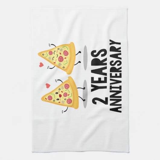 Linge De Cuisine 2e anniversaire 2 ans (Vertical)