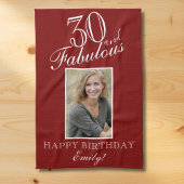Linge De Cuisine 30 and Fabulous Personalized Birthday