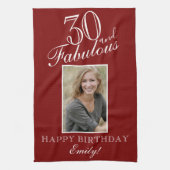 Linge De Cuisine 30 and Fabulous Personalized Birthday  (Vertical)