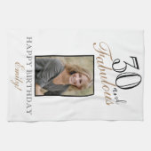 Linge De Cuisine 30 et fabuleux Elégant 30e anniversaire Photo (Horizontal)