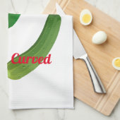 Linge De Cuisine 3 concombres Thunder_Cove (Quart Plié)