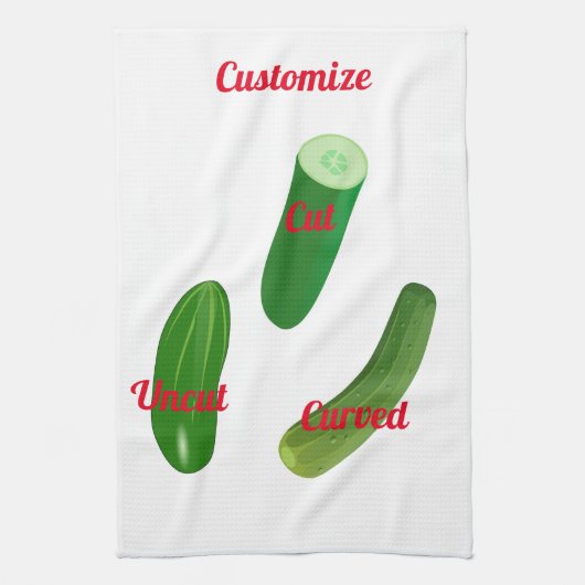 Linge De Cuisine 3 concombres Thunder_Cove (Vertical)