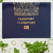 Linge De Cuisine [400] Couverture canadienne du passeport (Plié)