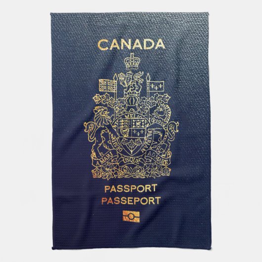 Linge De Cuisine [400] Couverture canadienne du passeport (Vertical)