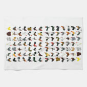 Linge De Cuisine 49 coqs (Horizontal)