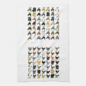 Linge De Cuisine 49 poules de poulet (Vertical)