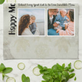 Linge De Cuisine 4 Collage photo Meilleure maman jamais (Plié)