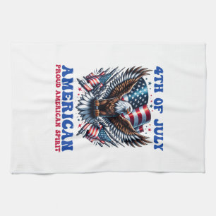 Linge De Cuisine 4 juillet American Eagle Sublimation-61001