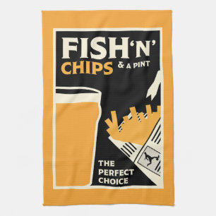 Linge De Cuisine 4 juin — Journée du poisson et de la chipe