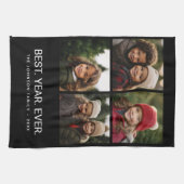 Linge De Cuisine 4 Photo Black White Minimaliste - Meilleure année (Horizontal)