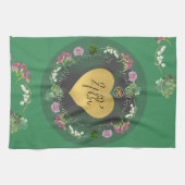 Linge De Cuisine 4e anniversaire du Mariage Fruit Floral (Horizontal)