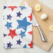 Linge De Cuisine 4th of July Independance Day    (Quart Plié)