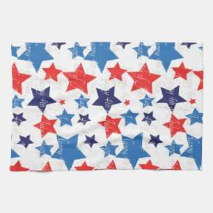 Linge De Cuisine 4th of July Independance Day   