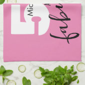 Linge De Cuisine 50 et cadeau fabuleux 50e fête d'anniversaire rose (Plié)